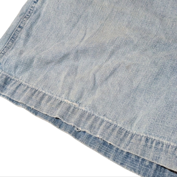 Vintage Disney Eeyore Overalls Shortalls L Anchors Away 90s Embroidered Retro - Picture 6 of 13